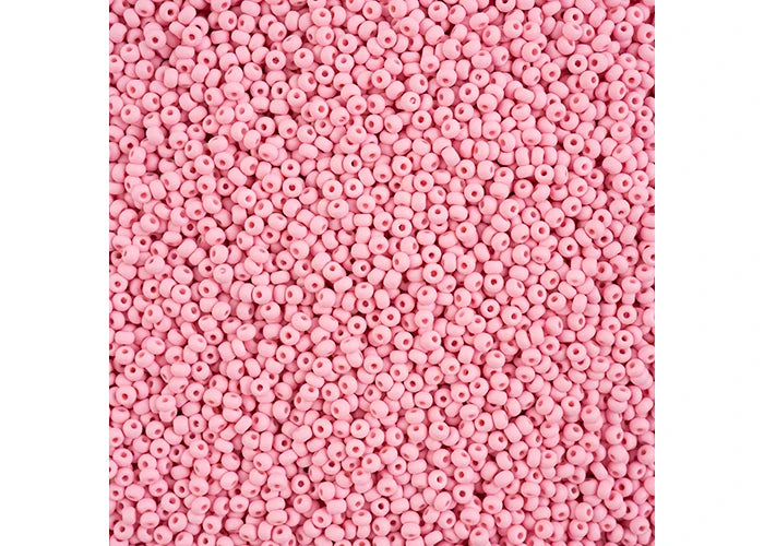 PERMALUX 11/0 Czech Seed Bead Lt. Pink Matte - 20g